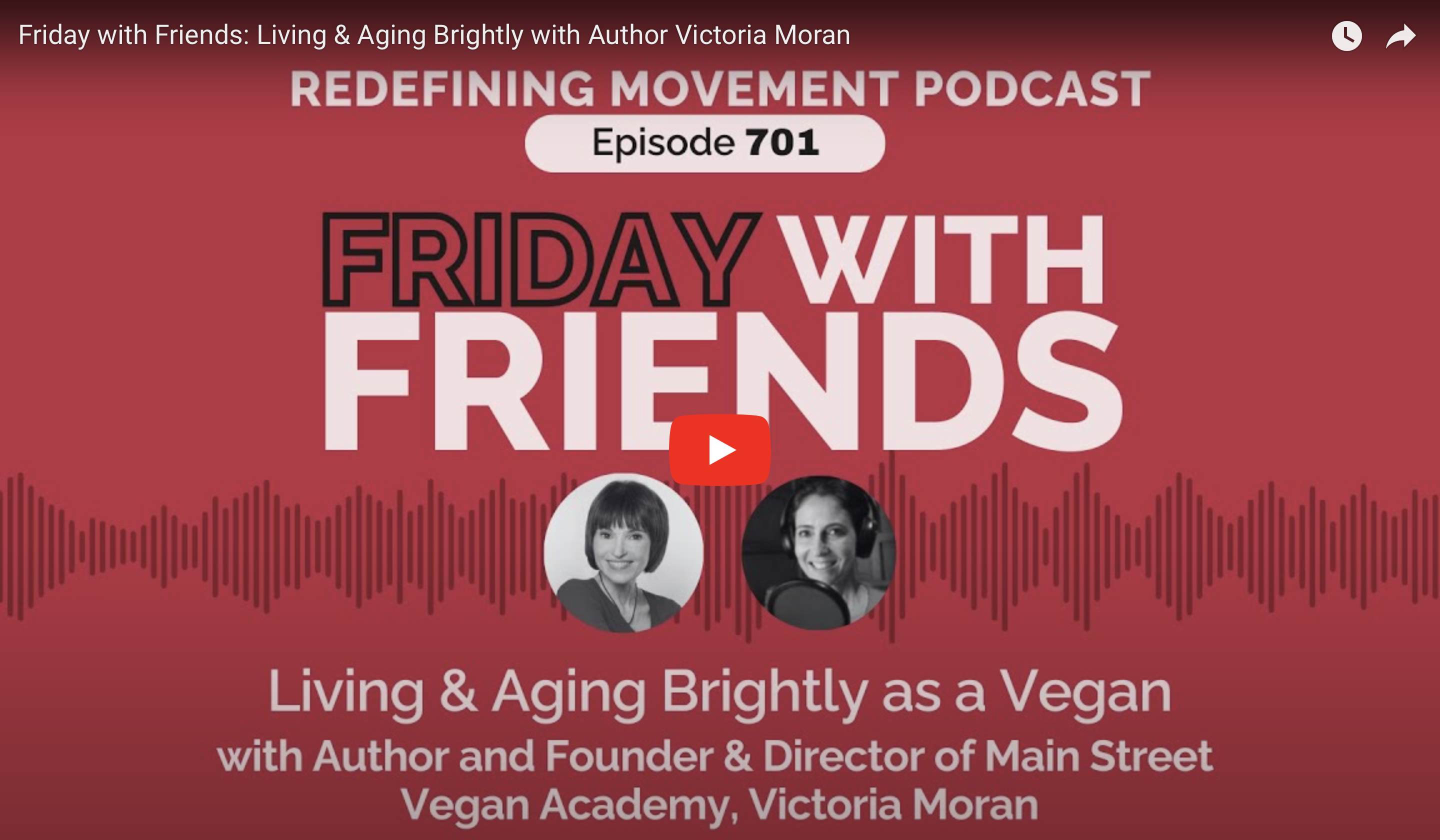 Victoria Moran on the Redefining Movement Podcast
